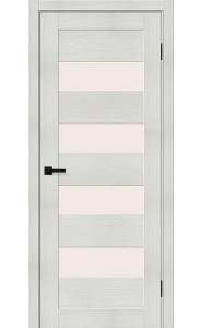 Межкомнатная дверь Браво-23, со стеклом, цвет Bianco Veralinga Межкомнатная дверь Браво-23, со стеклом, цвет Bianco Veralinga