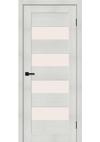 Межкомнатная дверь Браво-23, со стеклом, цвет Bianco Veralinga Межкомнатная дверь Браво-23, со стеклом, цвет Bianco Veralinga
