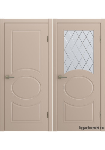 Межкомнатная дверь Olivia эмаль латте по RAL