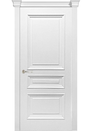 Дверь Багетто 1 Белая эмаль ДГ Дверь Багетто 1 Белая эмаль ДГ